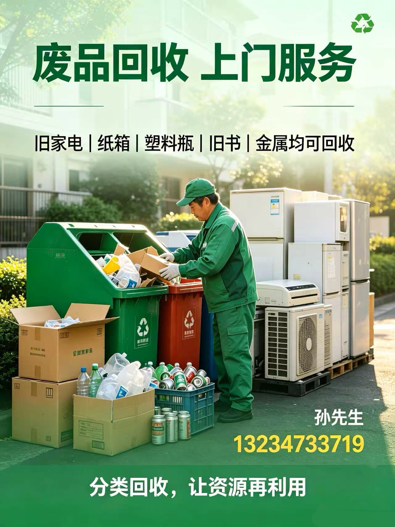 废品回收 上门服务