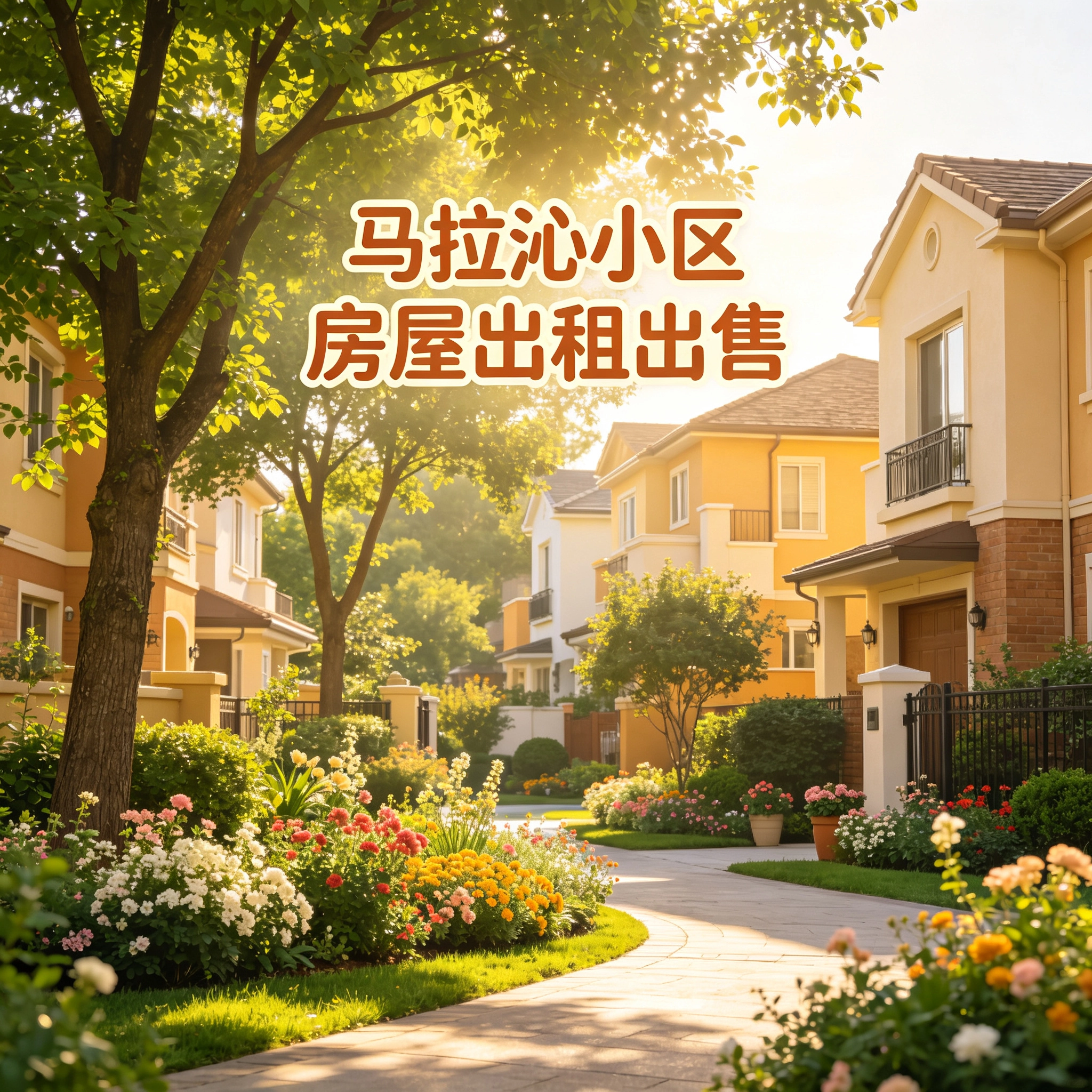 马拉沁小区房屋出租出售
