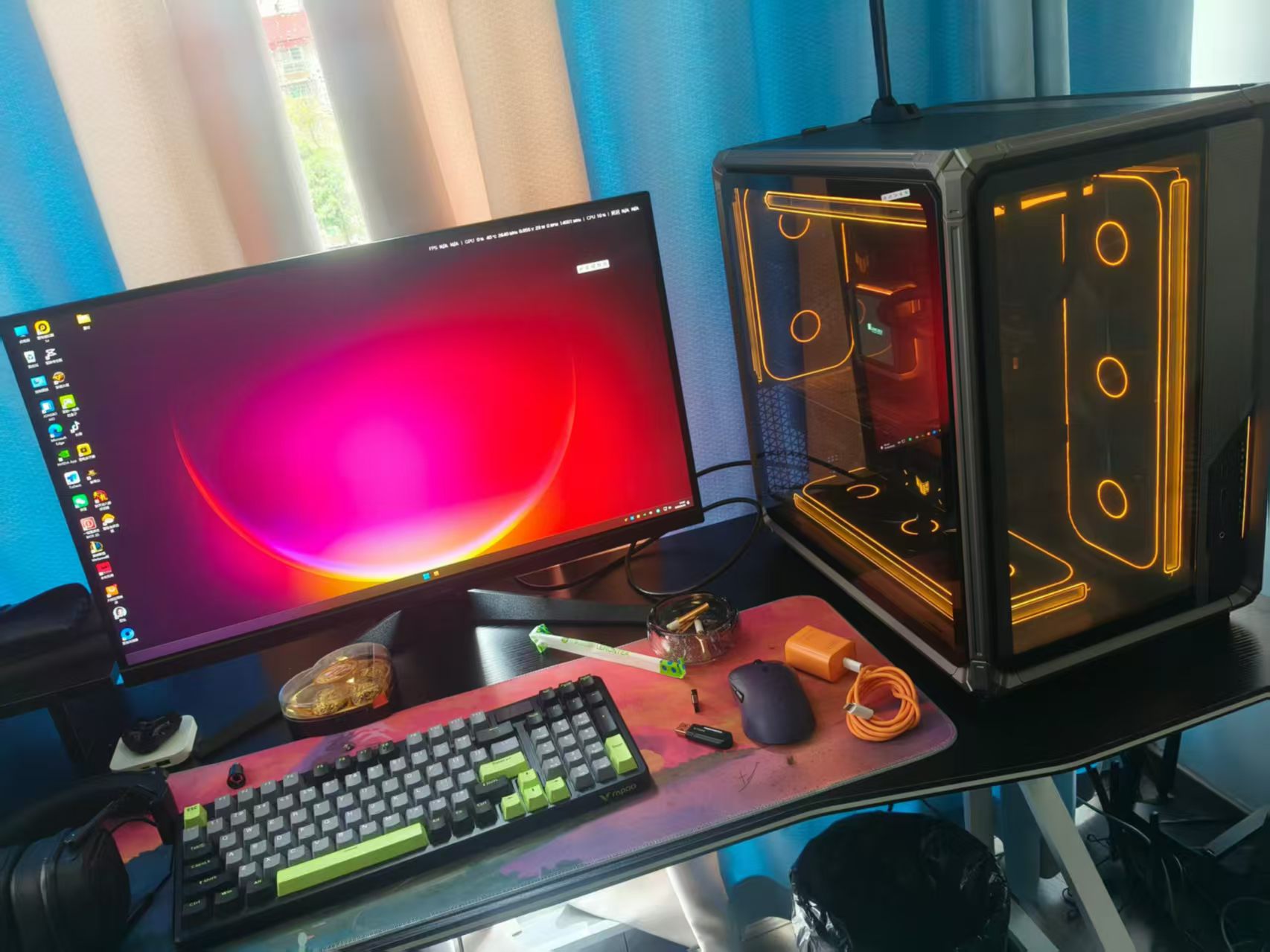9800x3d+5070游戏电脑