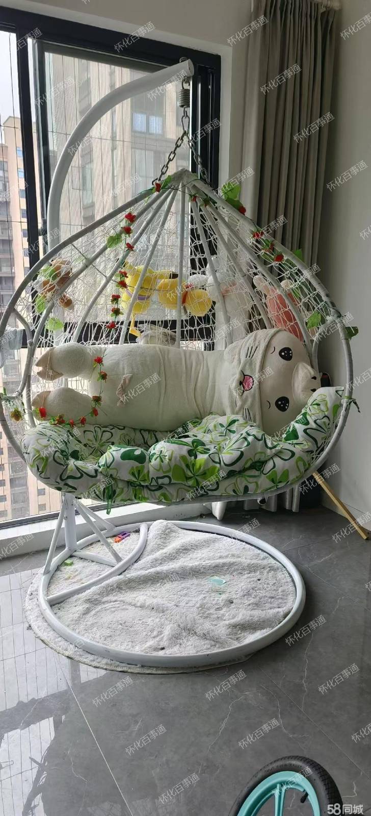 网红鸟巢吊篮吊椅