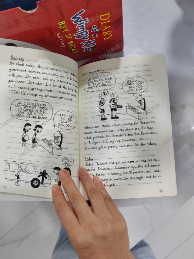 【英文原版】小屁孩日记 Diary of a Wimpy Kid 全套14册盒装