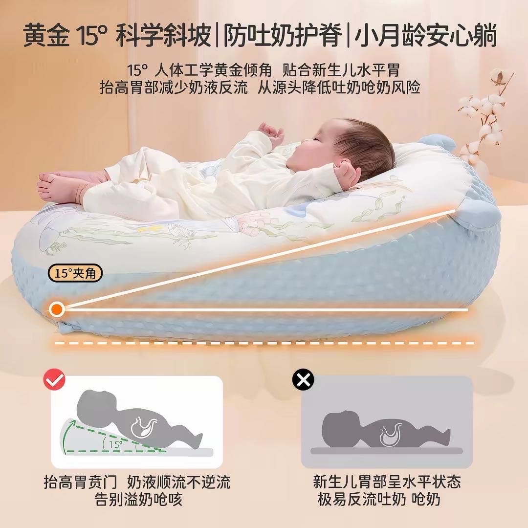 出婴儿斜坡枕