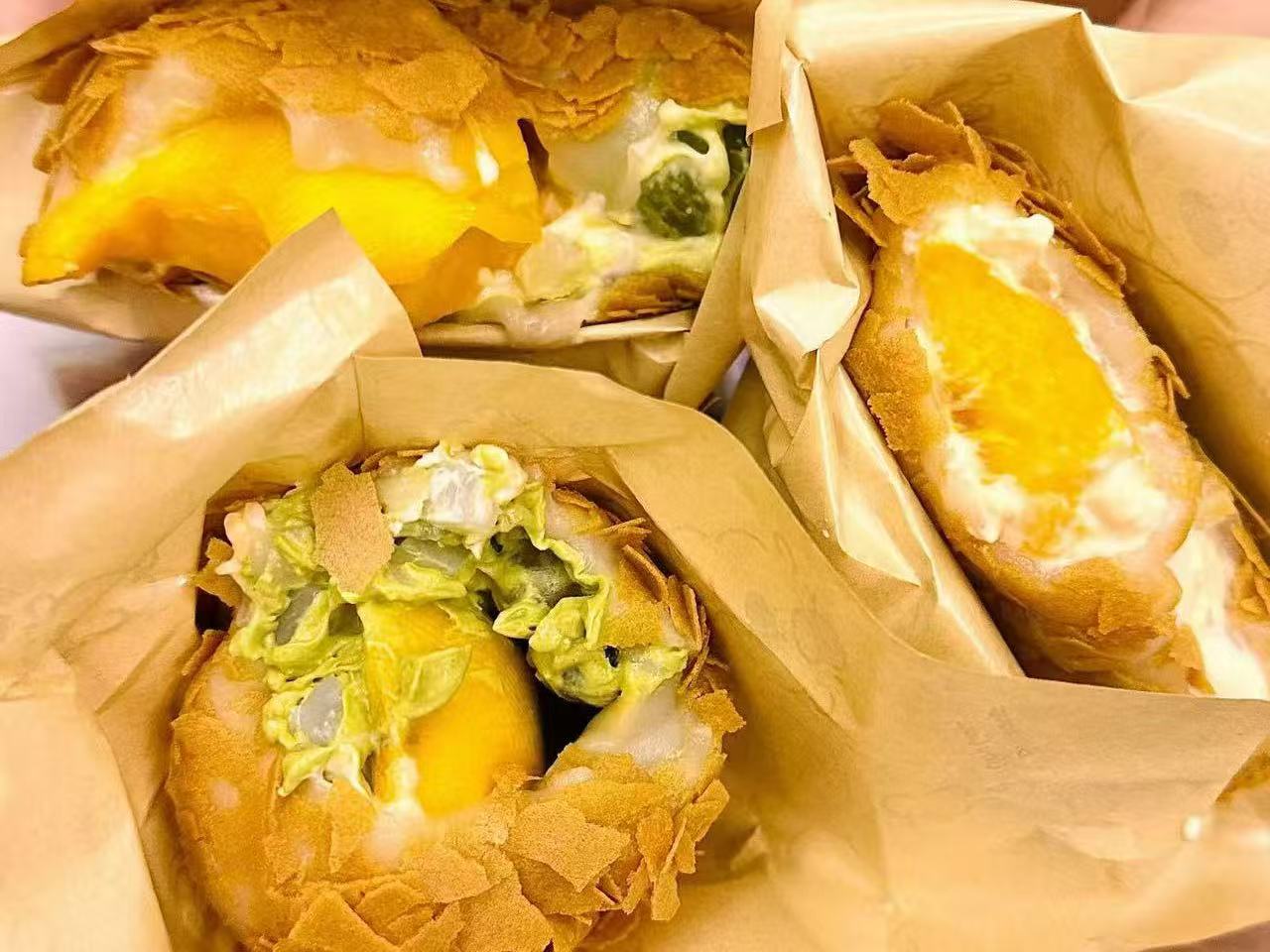 橘子糯叽叽手工麻糍 料多香甜随心配 一口沦陷超治愈