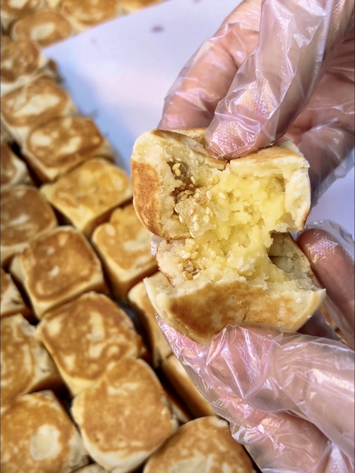 兴源饼店市级非遗 地道饶平宝斗饼 匠心制作多款饼食
