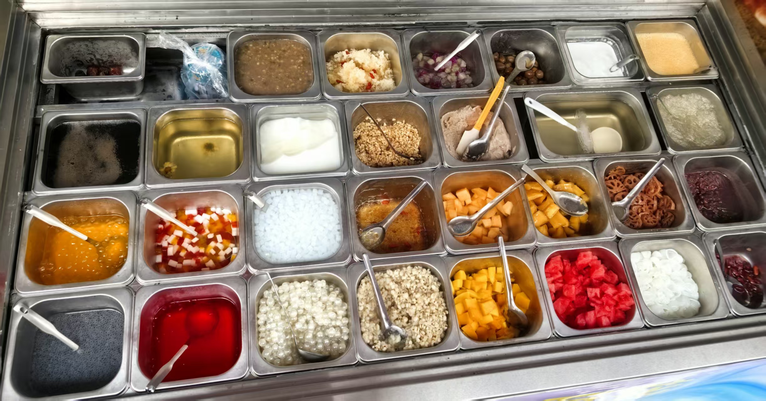 蜜柚小吃店 正宗消暑海石花 平价地道多料可选