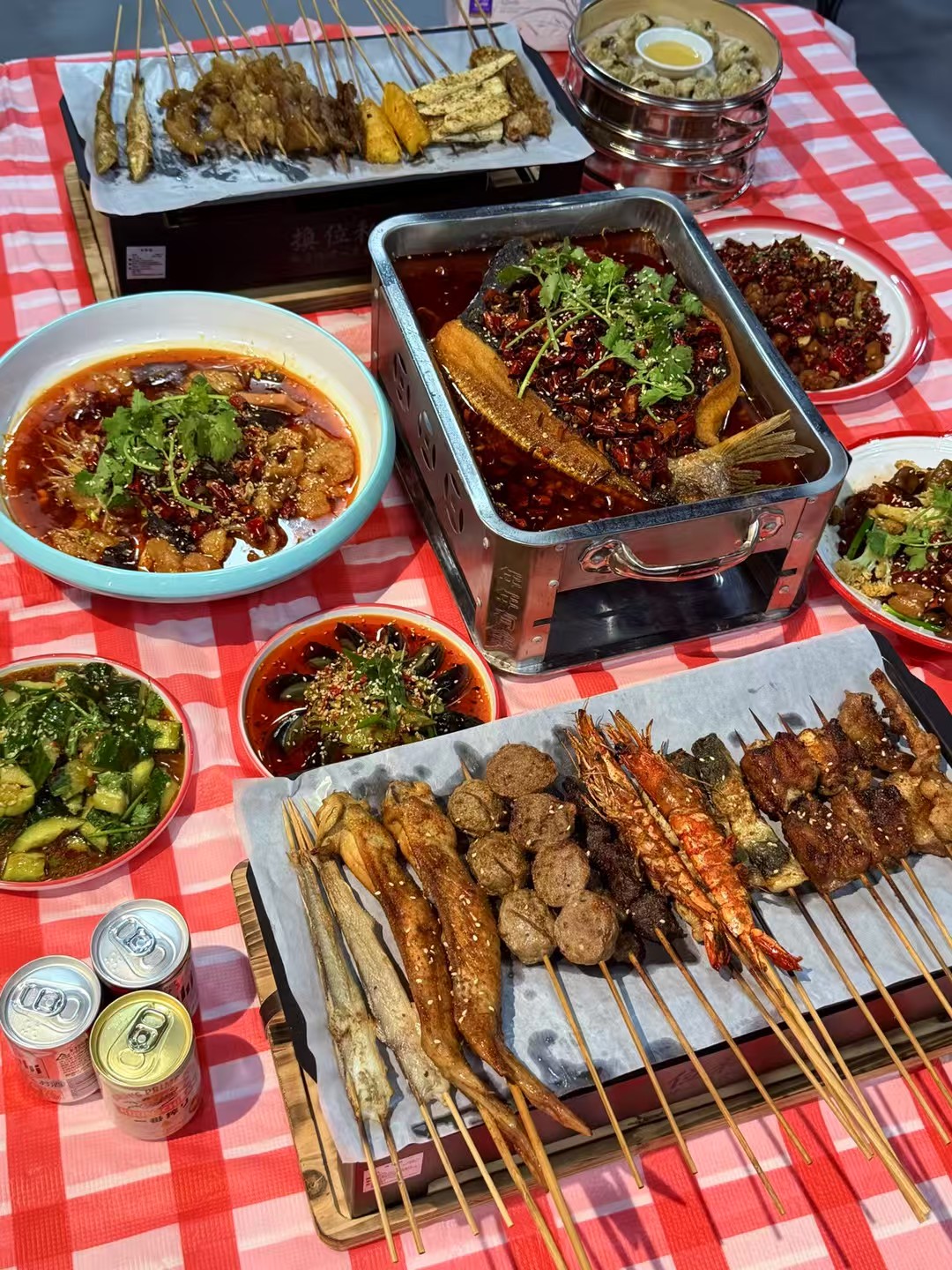 换位私烤隆重开业｜鲜货烧烤+川渝主食，全场 8.8 折含酒水，网红烧烤打卡圣地