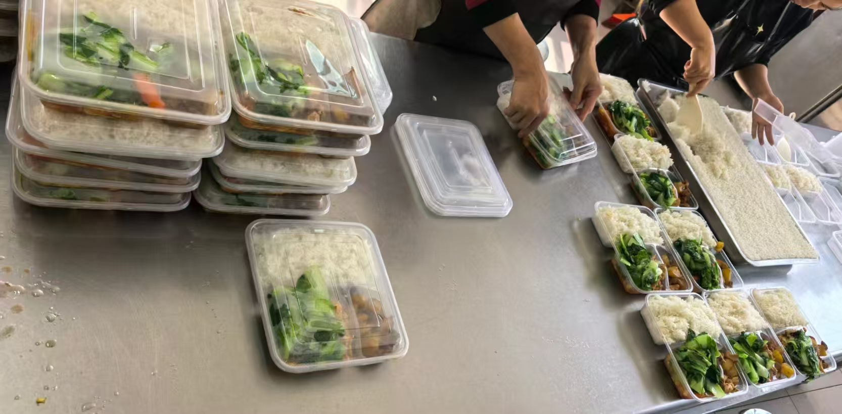 【食堂承包】嘉膳餐饮快餐店 快餐团餐都可定 钱东黄冈配送上门