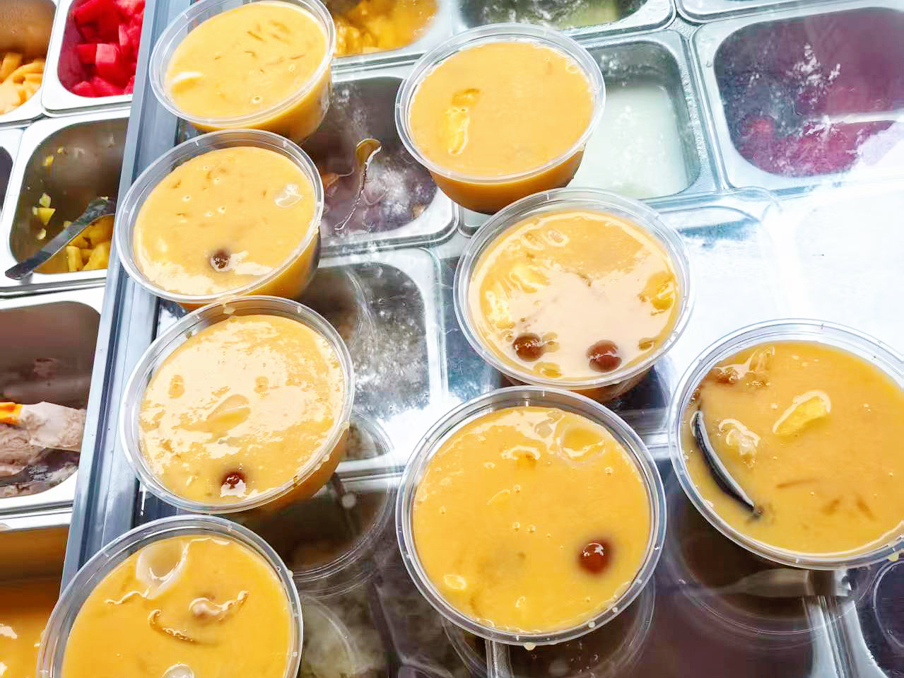 蜜柚小吃店 正宗消暑海石花 平价地道多料可选