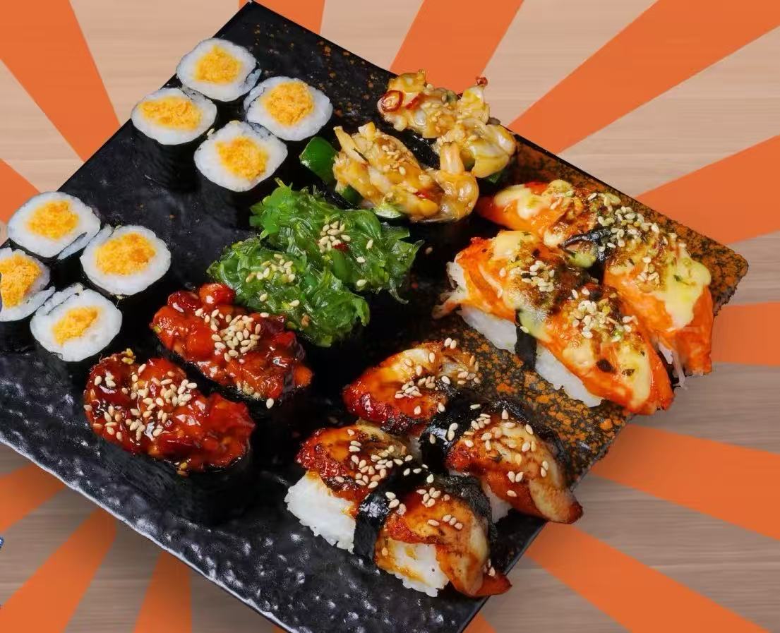 麦子两元寿司🍣｜宝藏平价寿司，新鲜现做，好吃又出片！