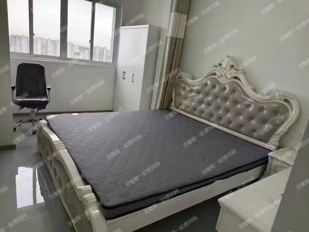 个人房屋出租:康乐家园二期 灵中学校旁边。两室一厅精装拎包入住