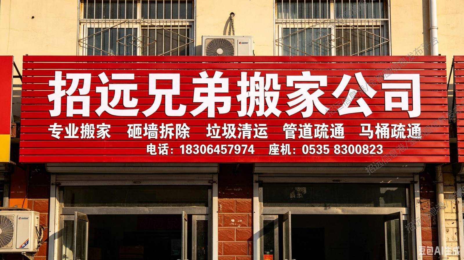 招远市兄弟搬运公司竭诚为您服务！