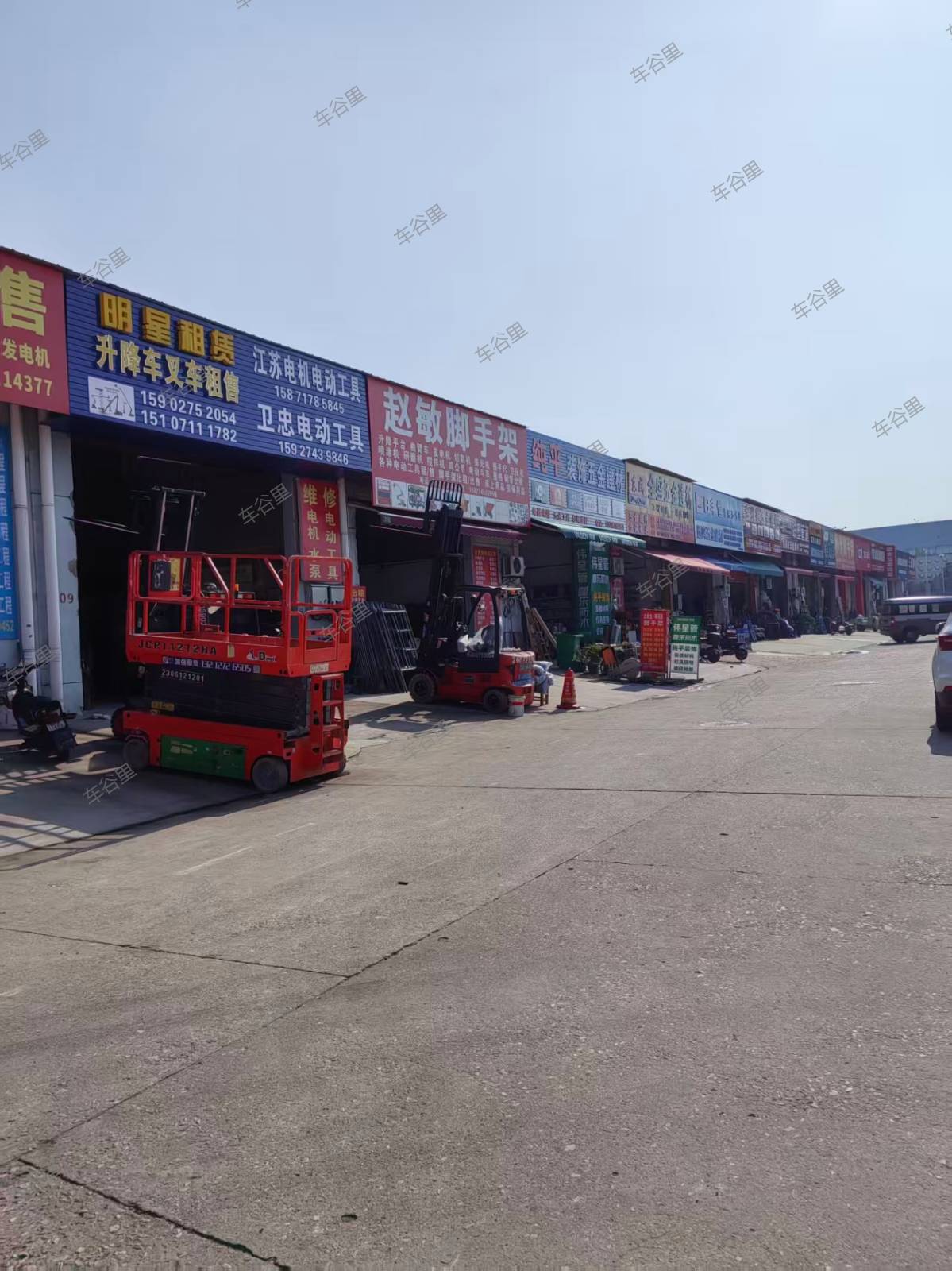 沌口郭徐岭新建材市场商业街店铺空转