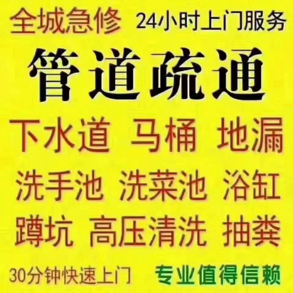 专业疏通维修，专业承接家庭，别墅，酒店，学校，公寓等场所的下