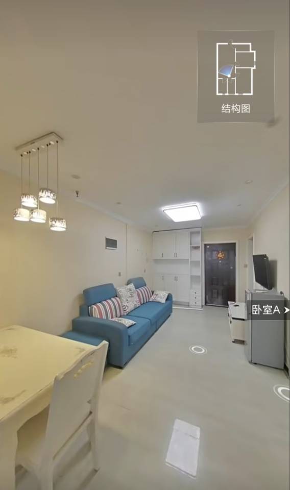 诚心出租迷你港湾精装修两室一卫，