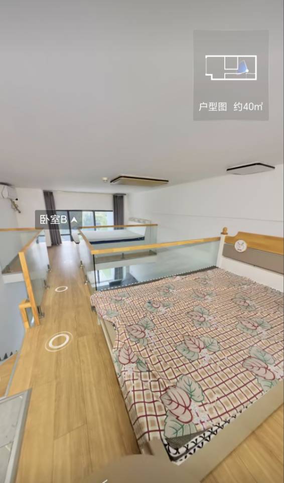 诚心出租滨湖湾大厦小复式两室两卫