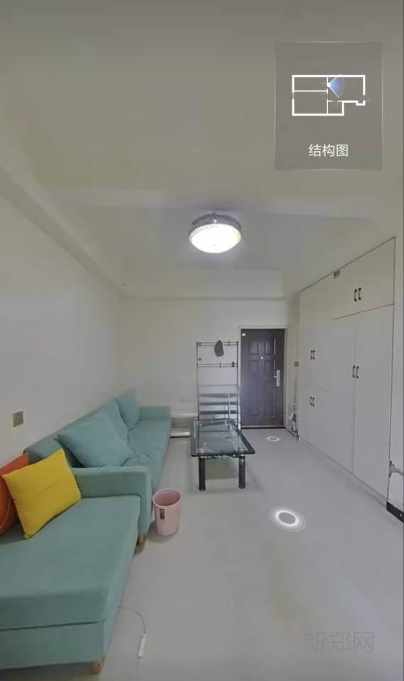 低价出租新郑华信学院附近迷你港湾一室一厅一厨一卫