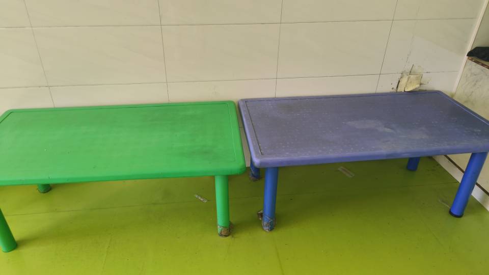 处理幼儿园用品